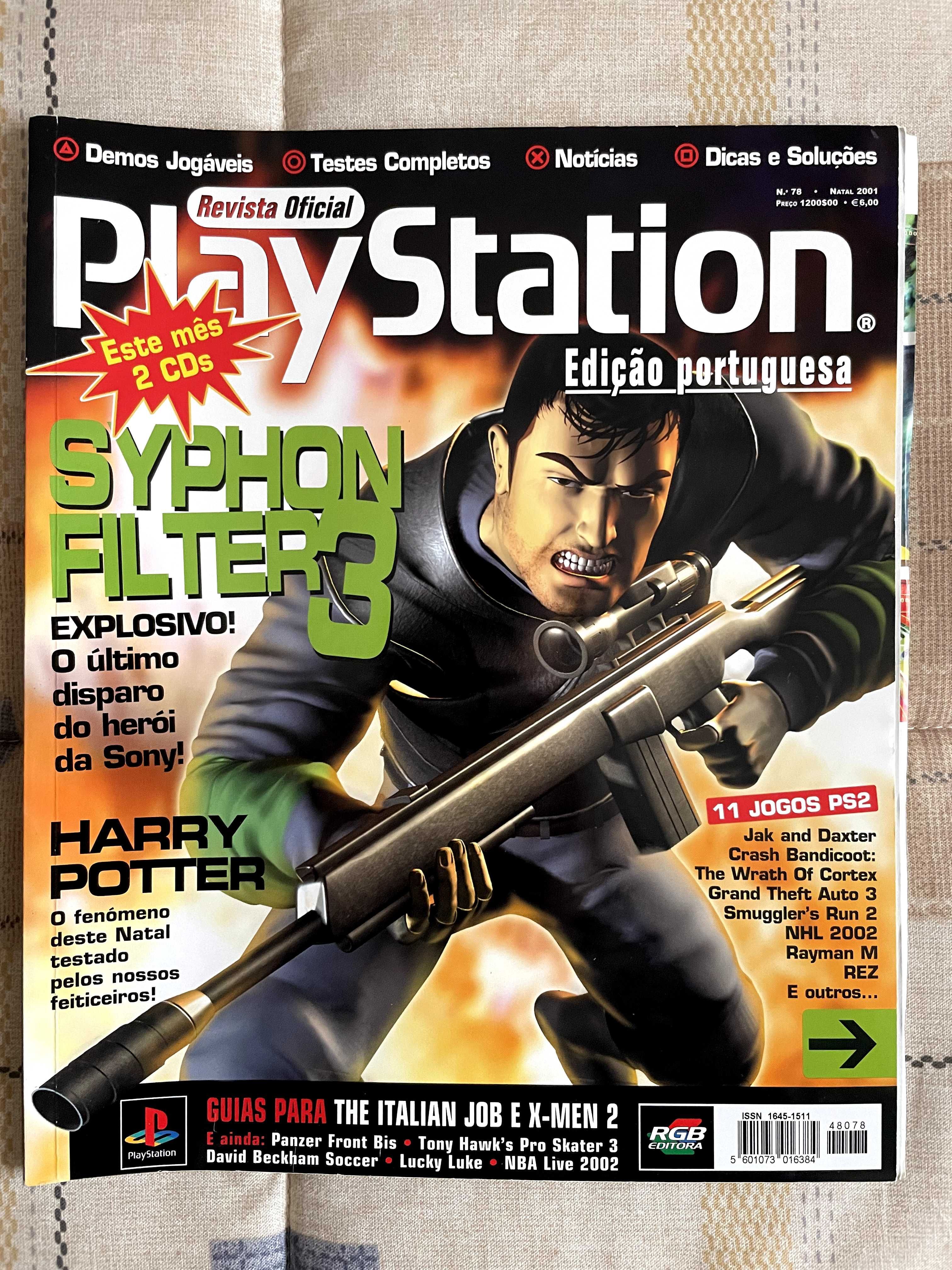 Revistas Playstation Portuguesas antigas