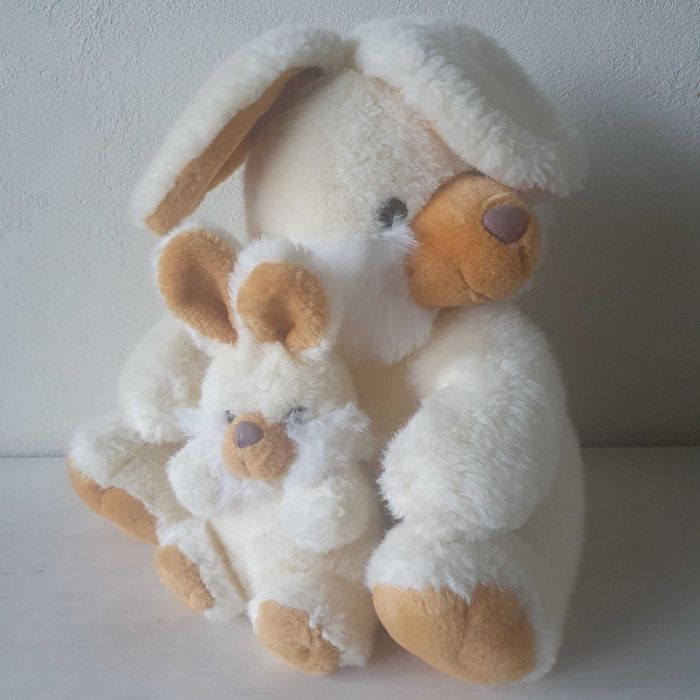 Maskotki (pluszaki) - Króliki (zestaw 2szt)