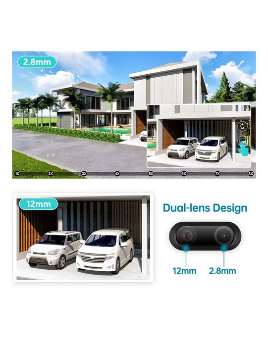 Câmara Wi-Fi com Zoom Jortan JT-8186XM