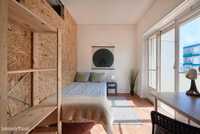 556611 - Quarto com cama de casal em apartamento com 6 quartos