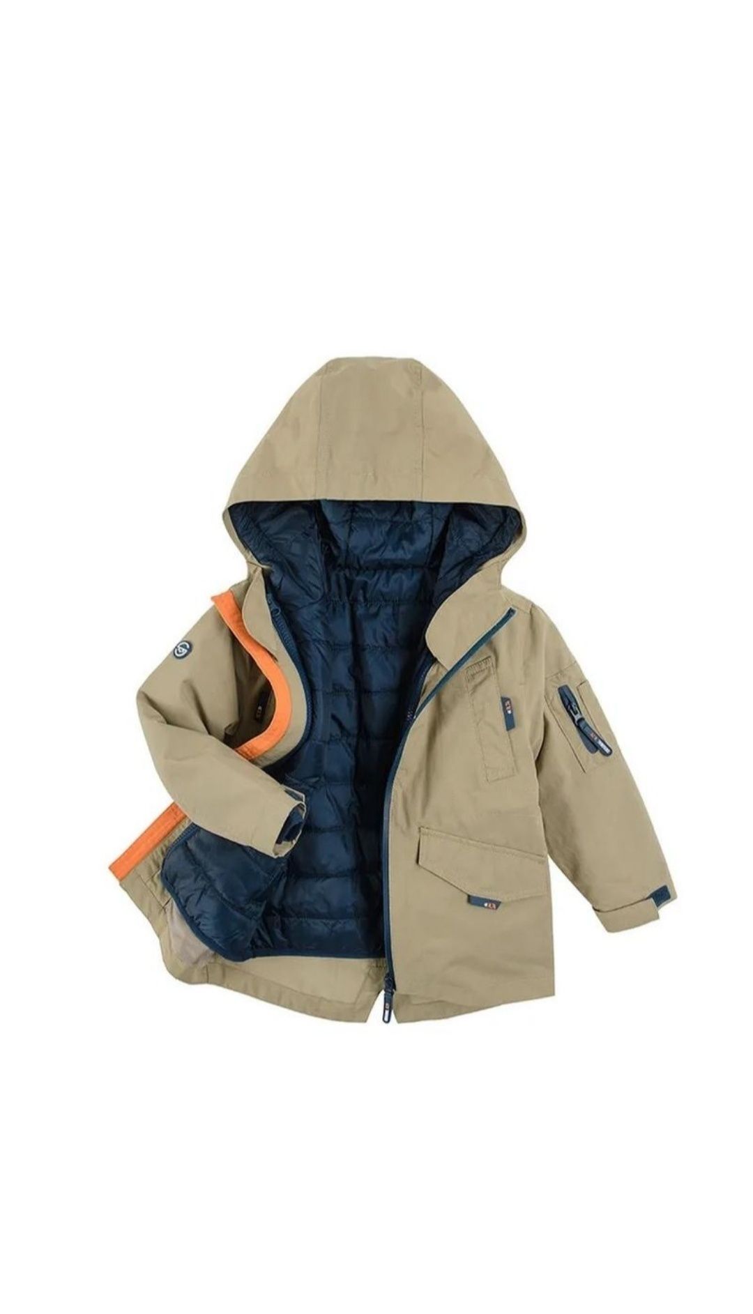 Куртки 3 в 1, вітровка, дощовик для хлопчика від 86 до 104 см