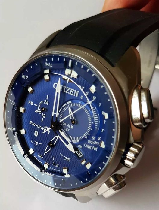 Zegarek Citizen Bluetooth Ecodrive Stainless GN-4W-S W770MV-01