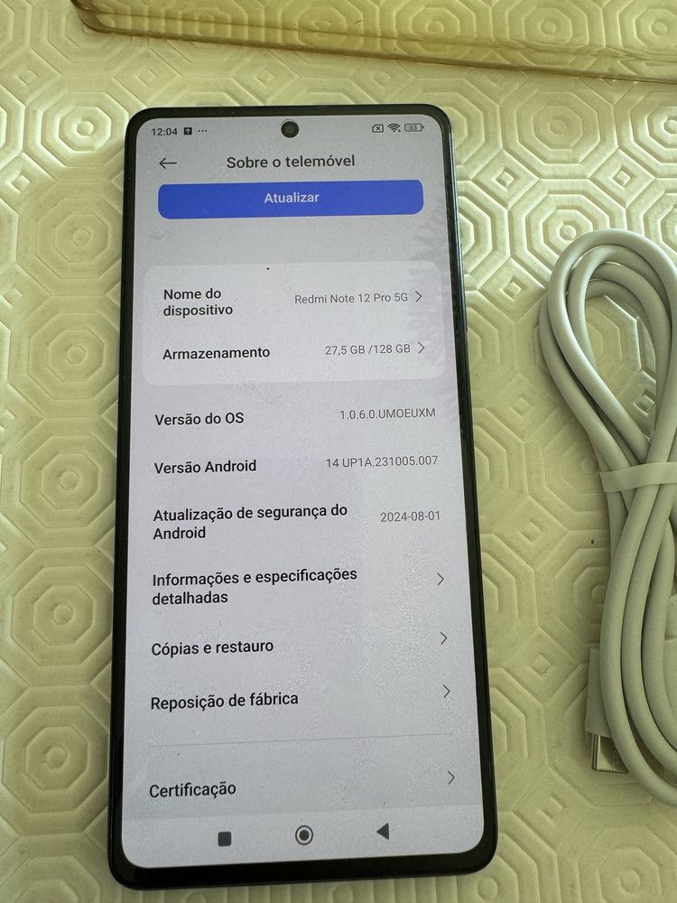 Xiaomi Redmi Note 12 Pro 5G 8Gb/128Gb