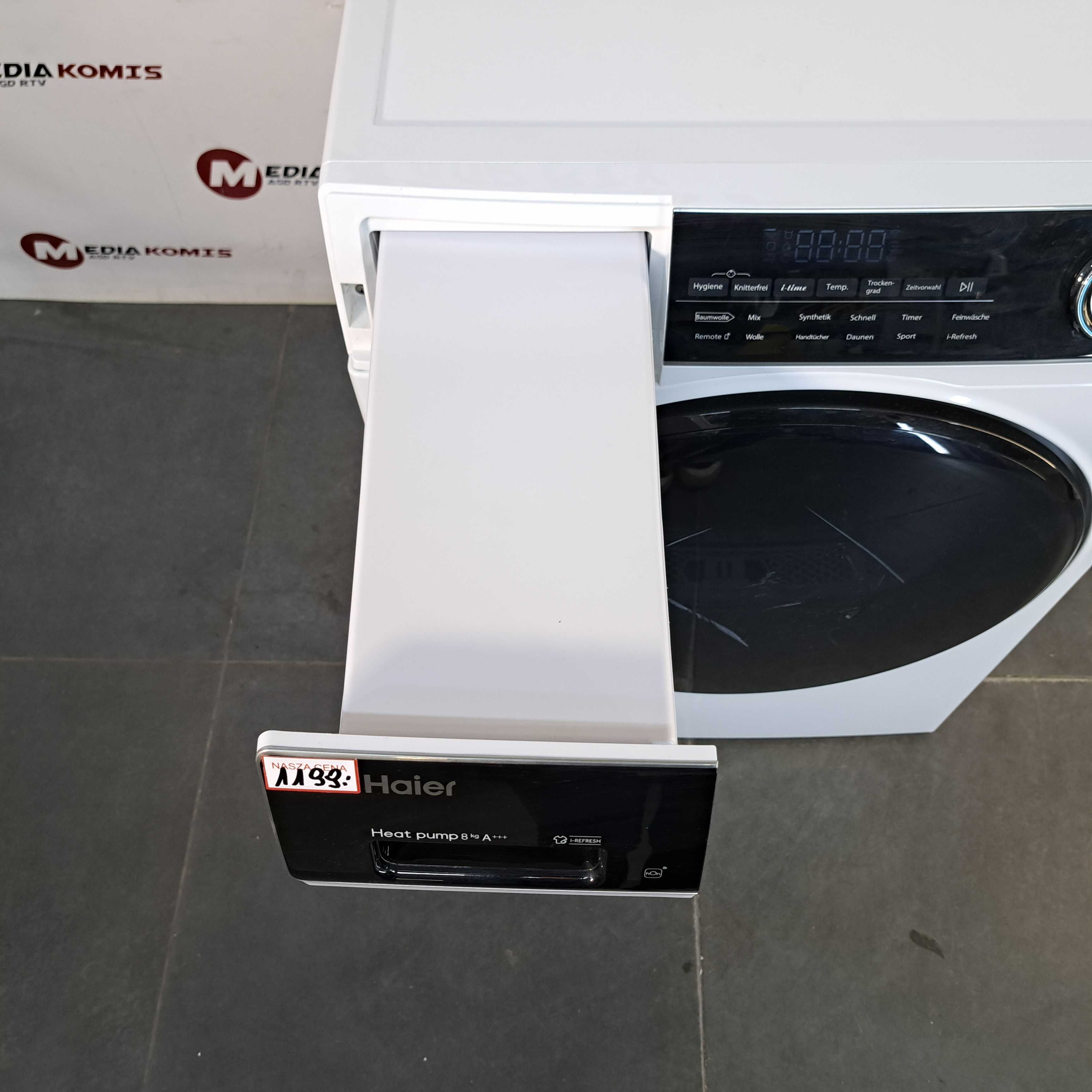 SUSZARKA HAIER HD80-A3959 [12mscy-gwar] A+++ / 8kg / 67,5cm głębokości