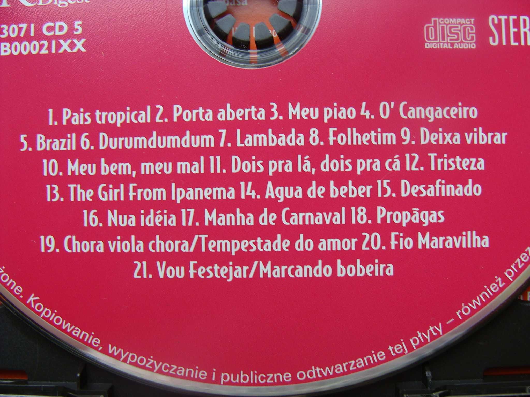 Zestaw płyt 5 CD "Fiesta" Reader's Digest (M)