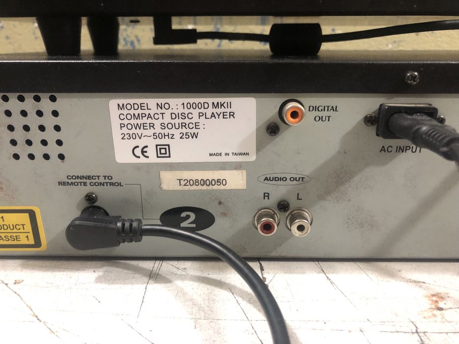 DAP Audio 1000D MKII Двойной проигрыватель компакт-дисков