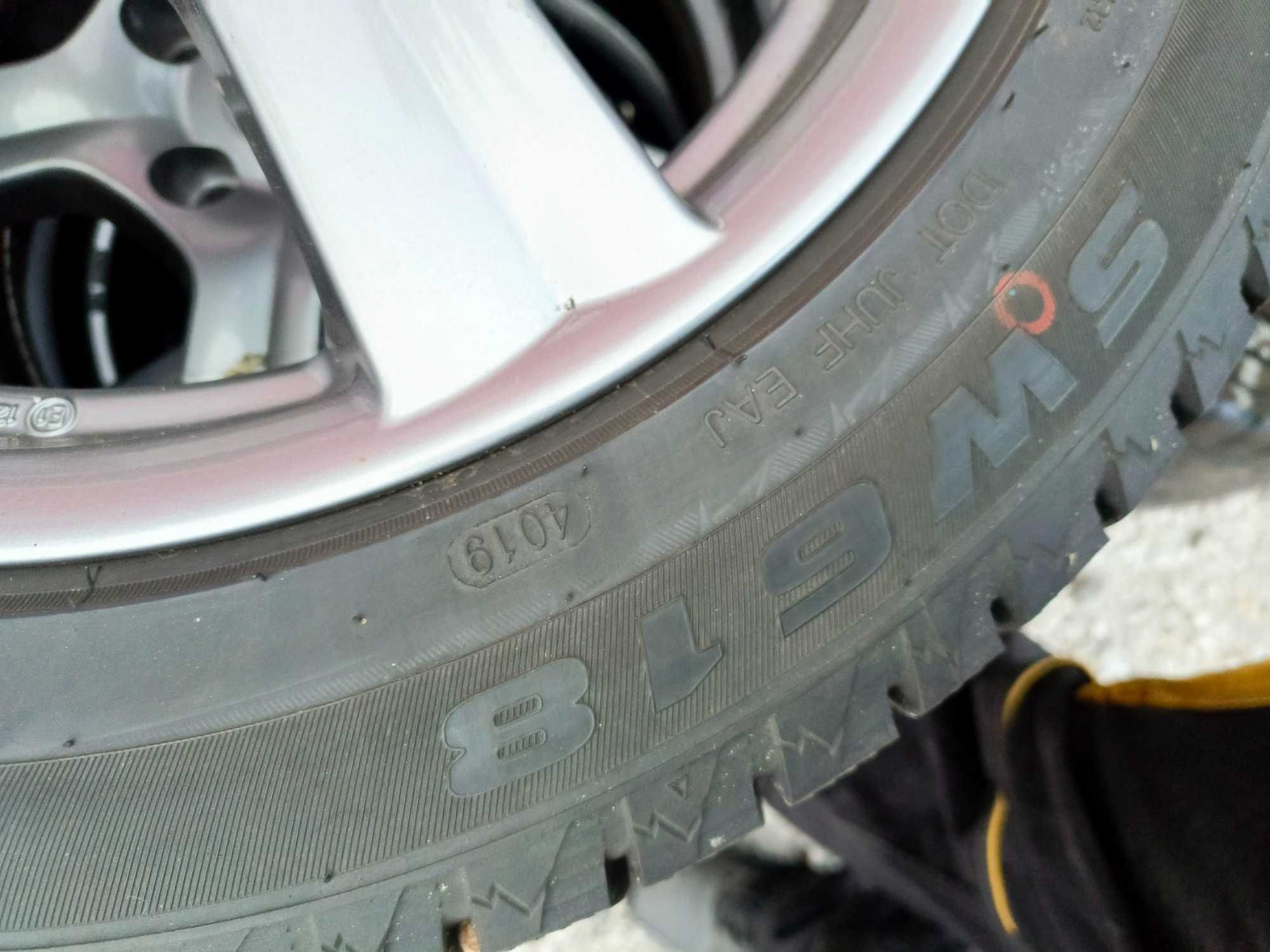 koła aluminiowe zimowe Dacia Renault Nissan 195/55/16 Goodride