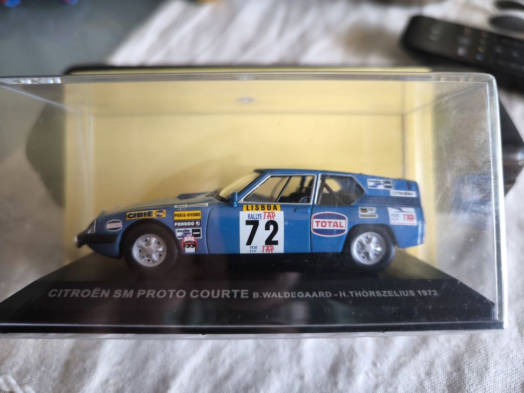 Miniatura Citroën SM Proto Courte Rallye TAP 1972 (1:43)
