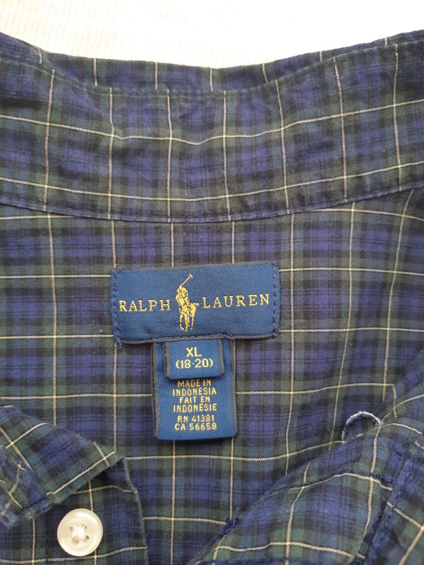 Koszulka w kratę Ralph Lauren roz. M