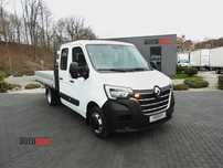 Renault MASTER  SKRZYNIA PODWÓJNA KABINA DOKA 7 MIEJSC TEMPOMAT NAWIGACJA LEDY BLIŹNIACZE KOŁA KLIMATYZACJA 165KM [ 561584 ]  stan bardzo dobry, nie wymaga nakładów finansowych, dostpny od ręki