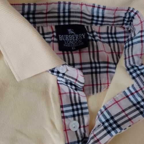 koszulka polo m vintage burberry r XL