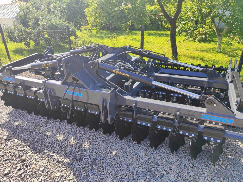 Hydrauliczna brona talerzowa hydraulicznie składana talerzówka 4 4,5 5