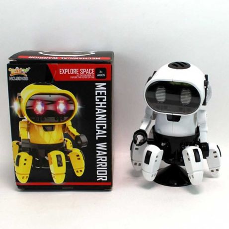 Умный интерактивный робот 5916B, White детские игрушки