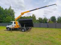 Iveco HDS udźwig 1800kg  wywrotka na 3 strony Hak Klimatyzacja