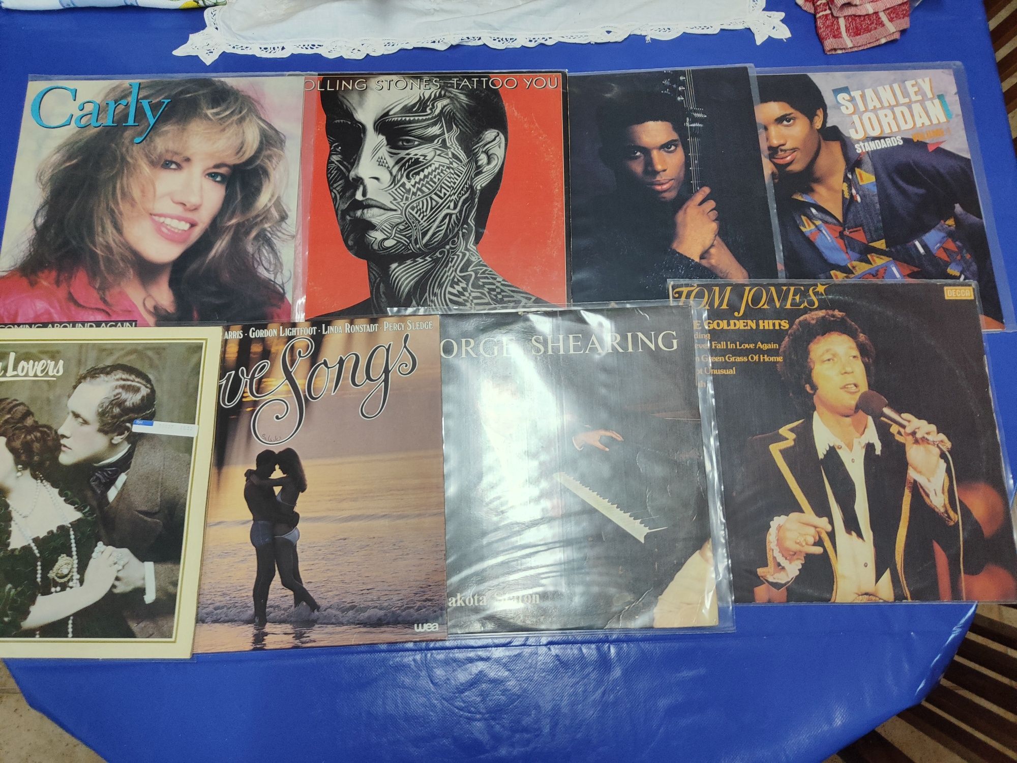 Coleção de discos vinil