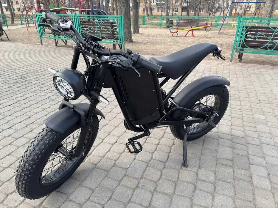 ДВУХМЕСТНЫЙ электрофэтбайк, электровелосипед двухподвес- FAT-20" Hydro