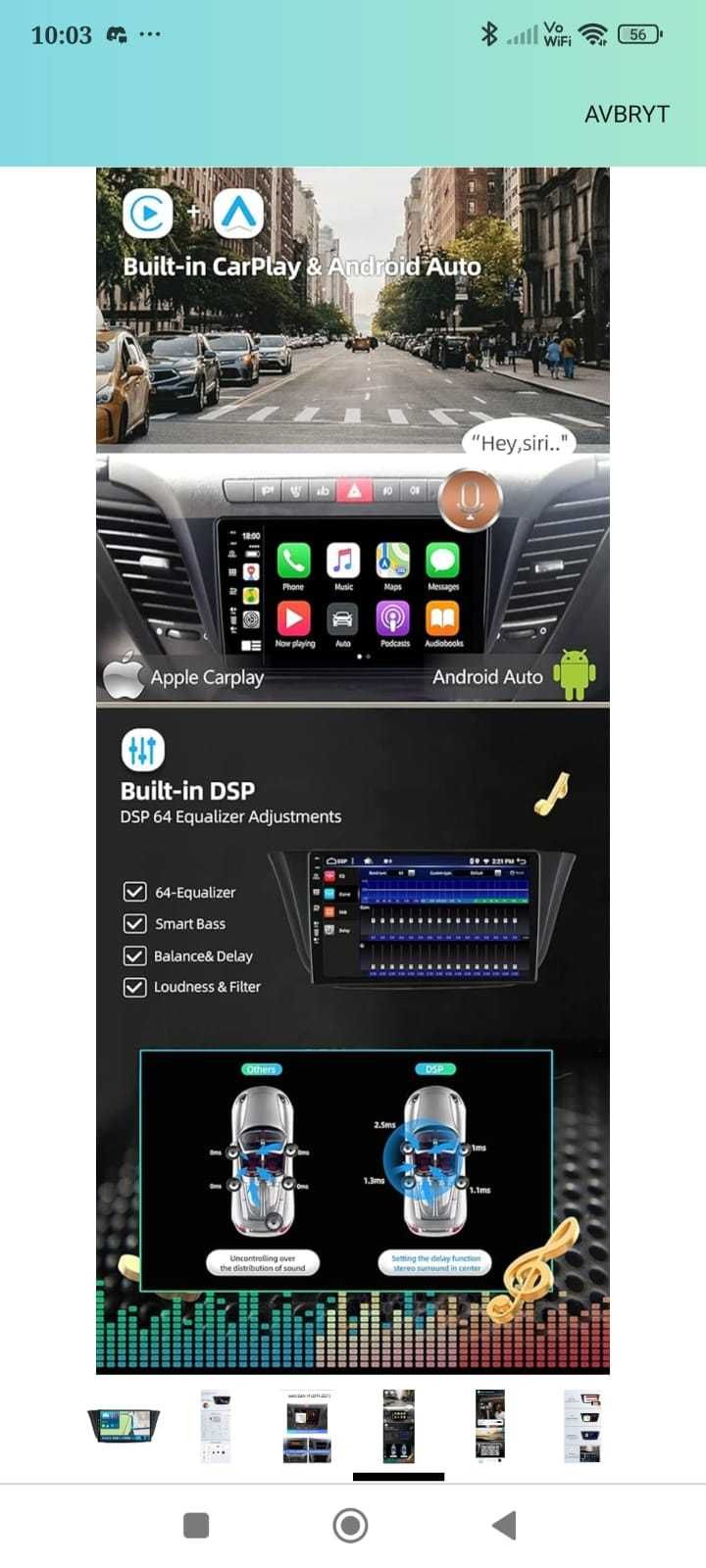 Radio samochodowe Iveco Deily VI 14-21  GPS Android BT