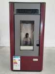 Salamandra a Pellets Vera8 8kW – Cinza com Vinho