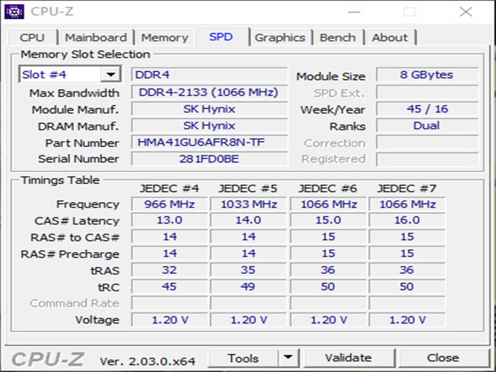 DDR4 8GB HyniX 2133P -Komputer