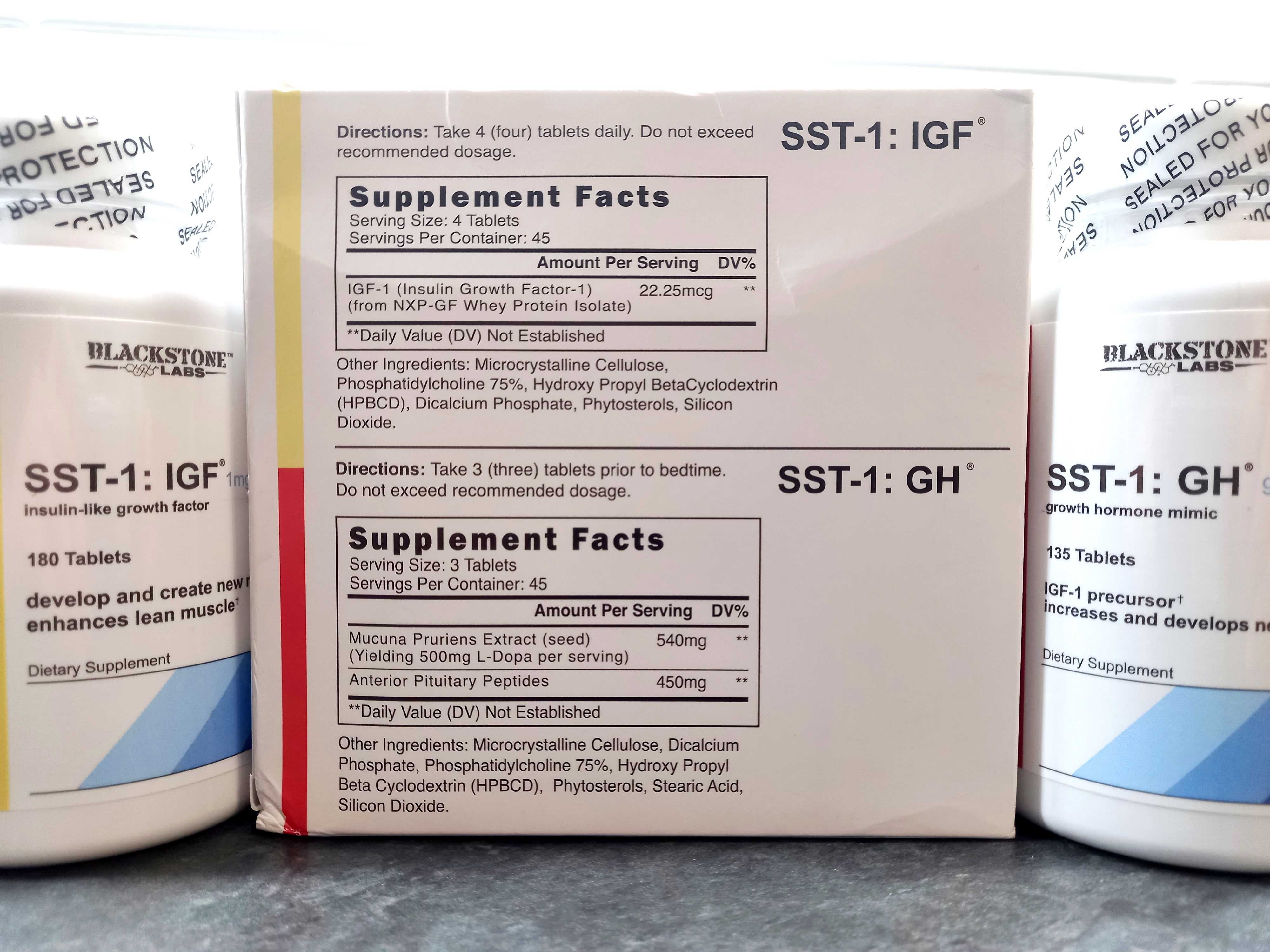 Blackstone Labs, SST-1 KIT Complete (IGF-1 + GH), 2 добавки