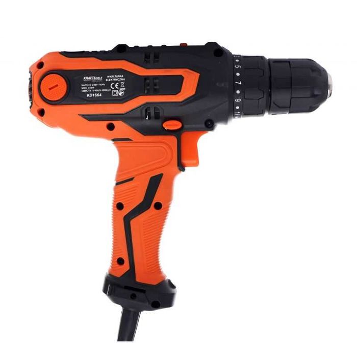 Wkrętarka sieciowa elektryczna wiertarka 900W 2 BIEGI 230V/50Hz