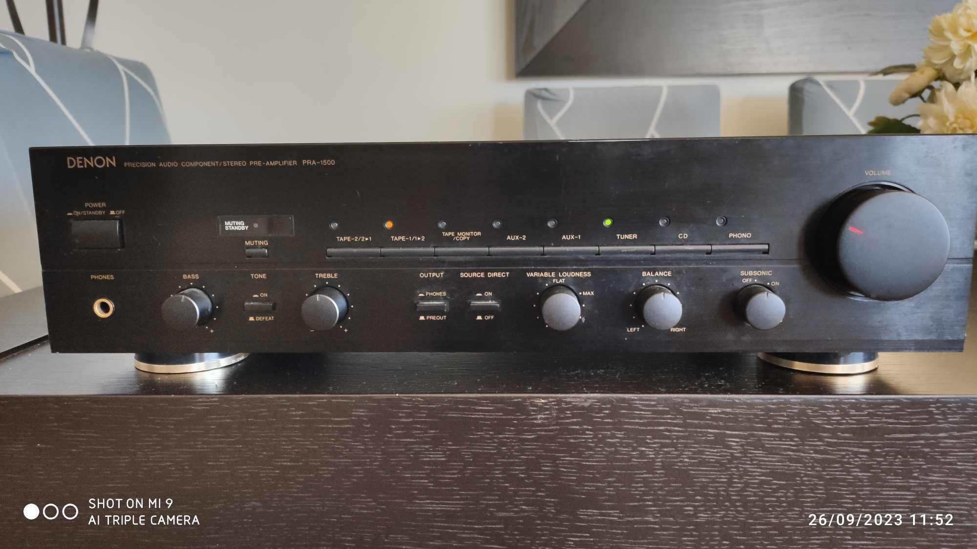 Pré-amplificador Denon PRA 1500