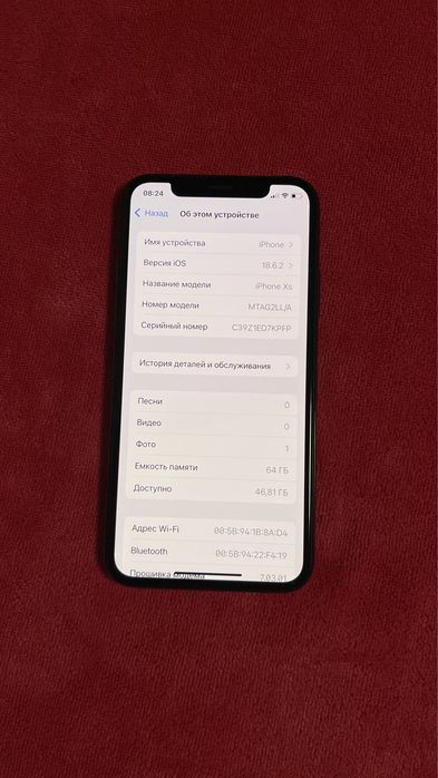 Iphone XS Space Grey Neverlock