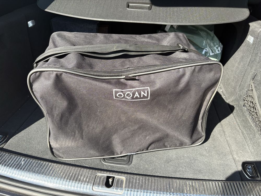 Cajon com mochila