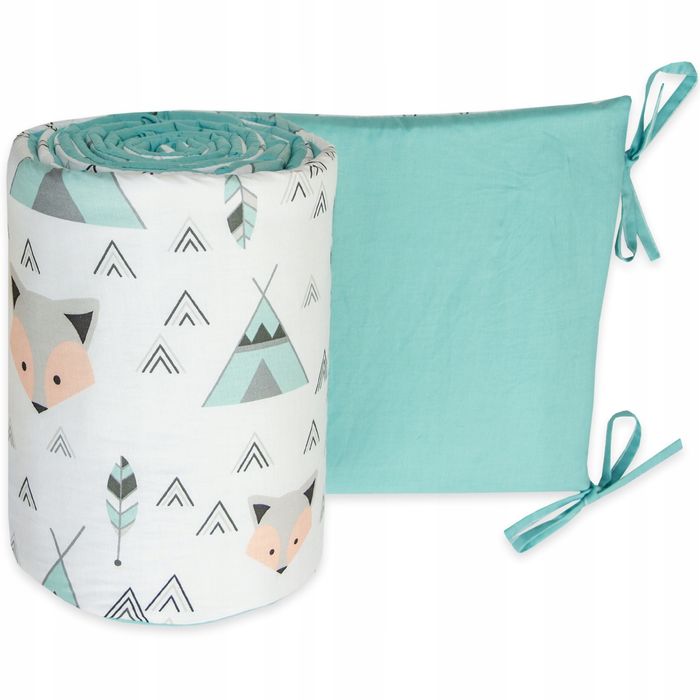 Ochraniacz 210X30 Do Łóżeczka 140X70 Super Jakość!