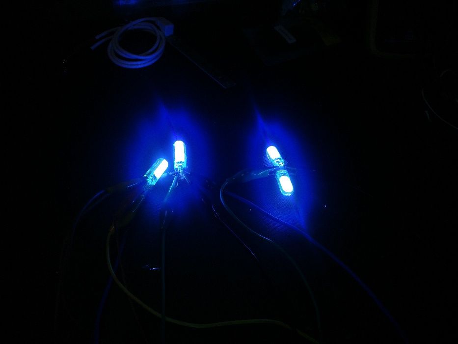 Lâmpada LED COB sky blue pack 5