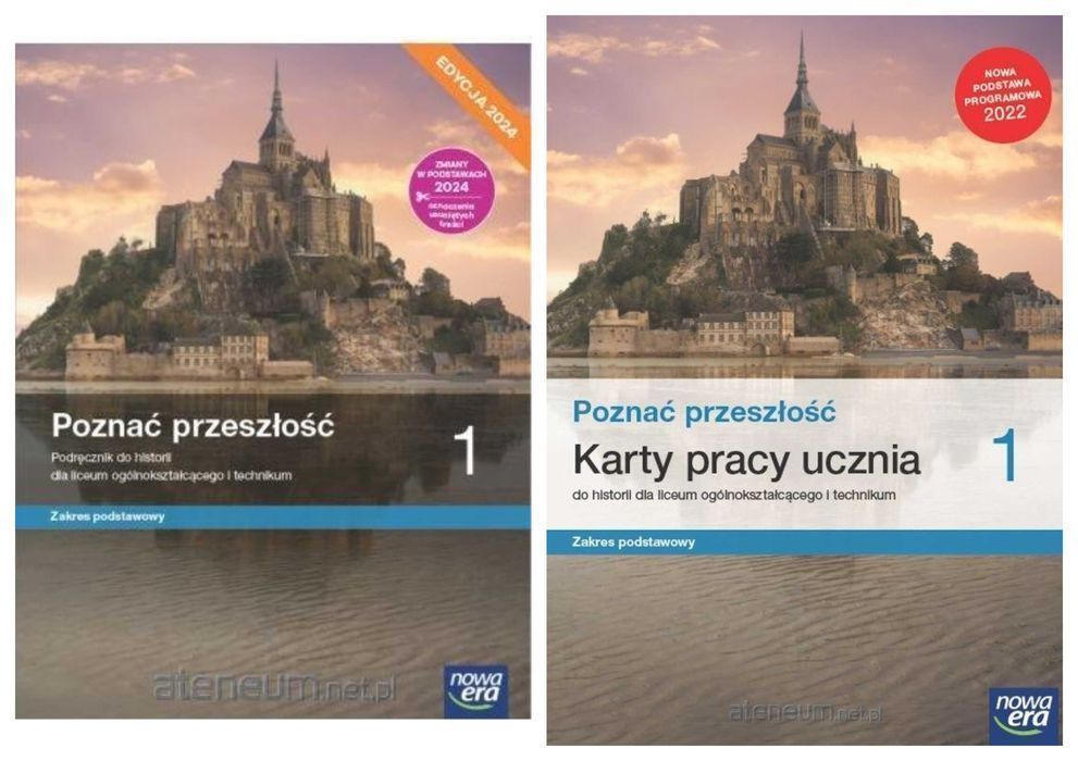 Poznać przeszłość 1 EDYCJA 2024 Karty Pracy + Podręcznik Podstawowy