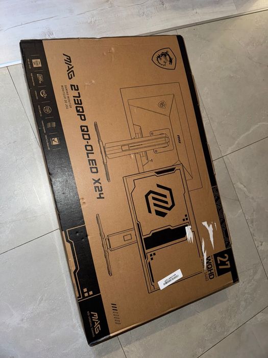 Nowy monitor MSI MAG 273QP QD-OLED X24 240hz