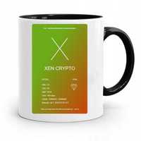Kubek krypto z nadrukiem- XEN Crypto - kryptowaluty - OPAL XENFT