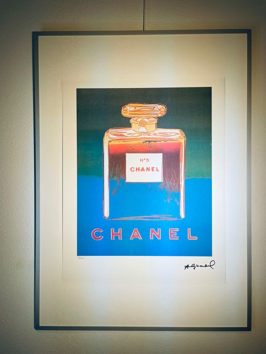 Andy Warhol "Chanel" Edycja limitowana_ Numerowana_ Certyfikat