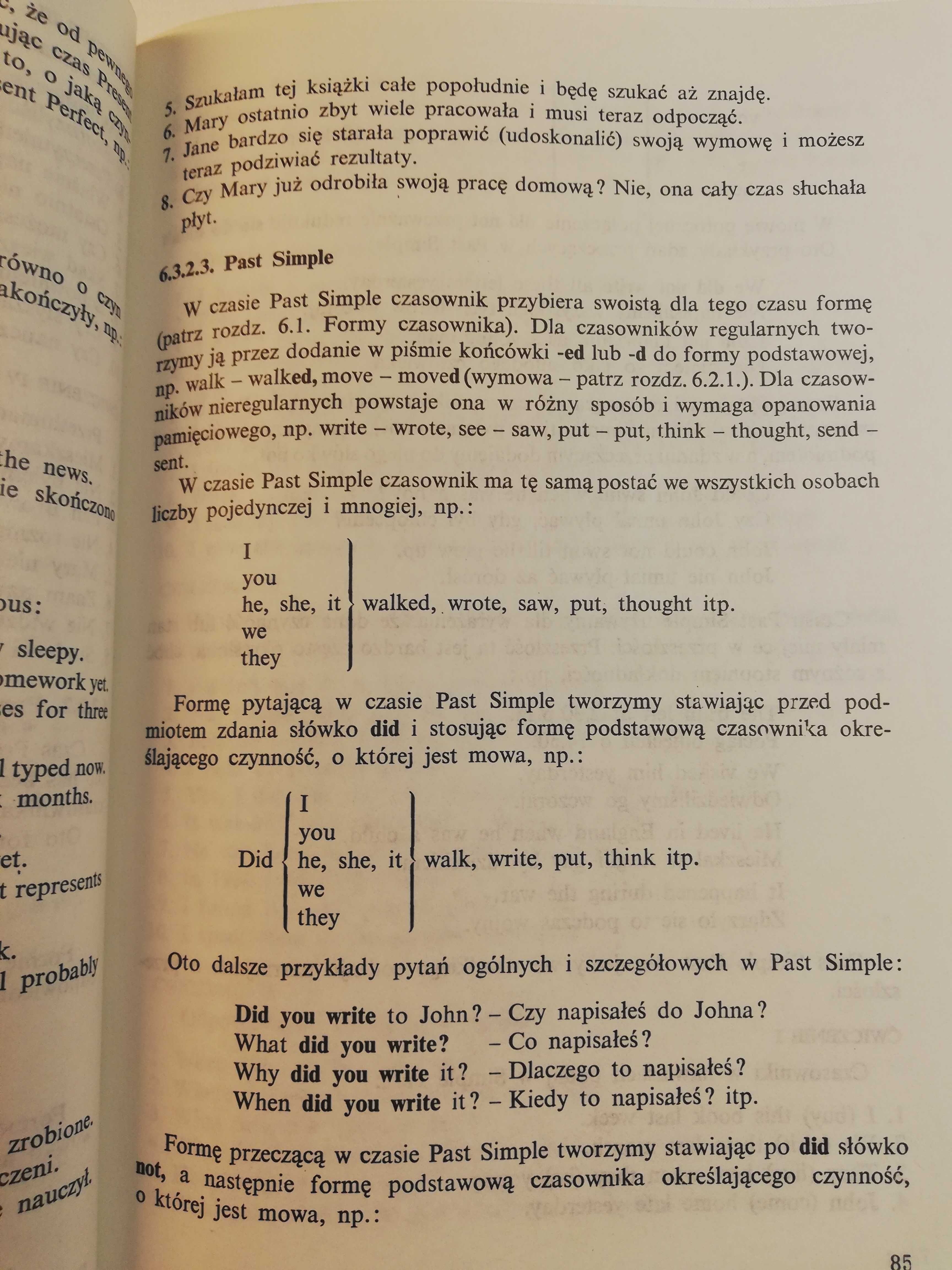 Język angielski - Repetytorium gramatyki z ćwiczeniami - 1993 rok