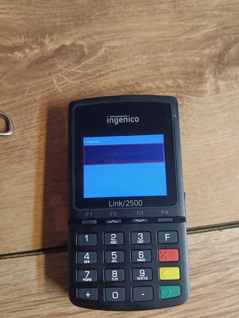 Terminal ingenico.