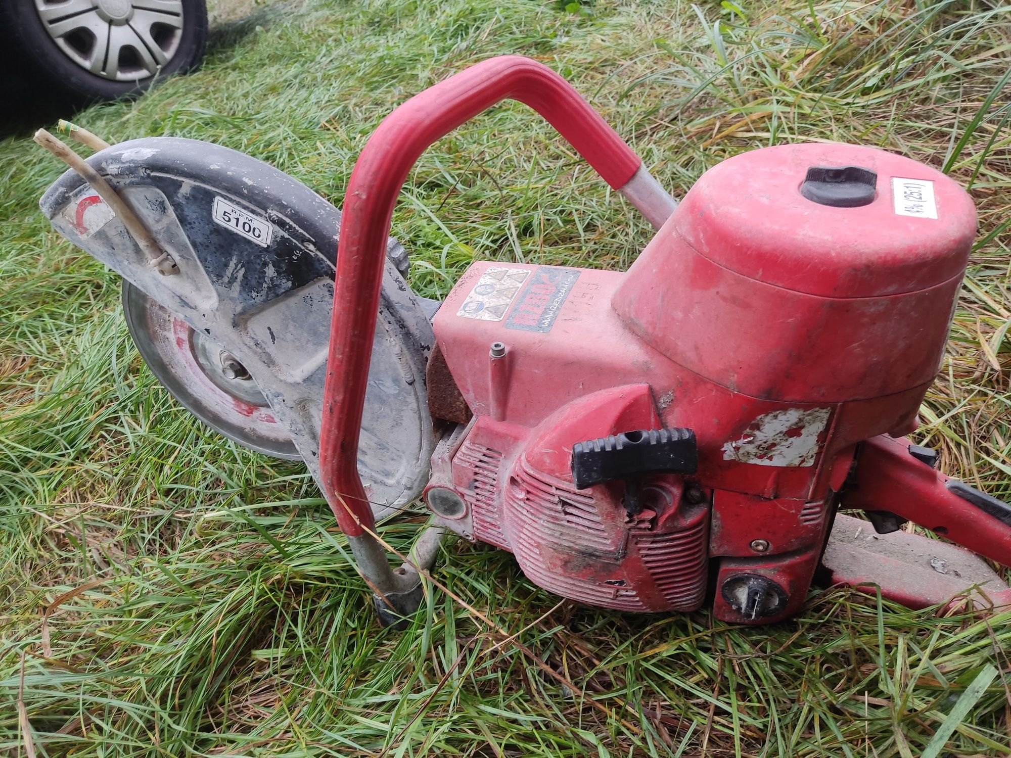 rz60c redzaw piła spalinowa do cięcia kostki i betonu
