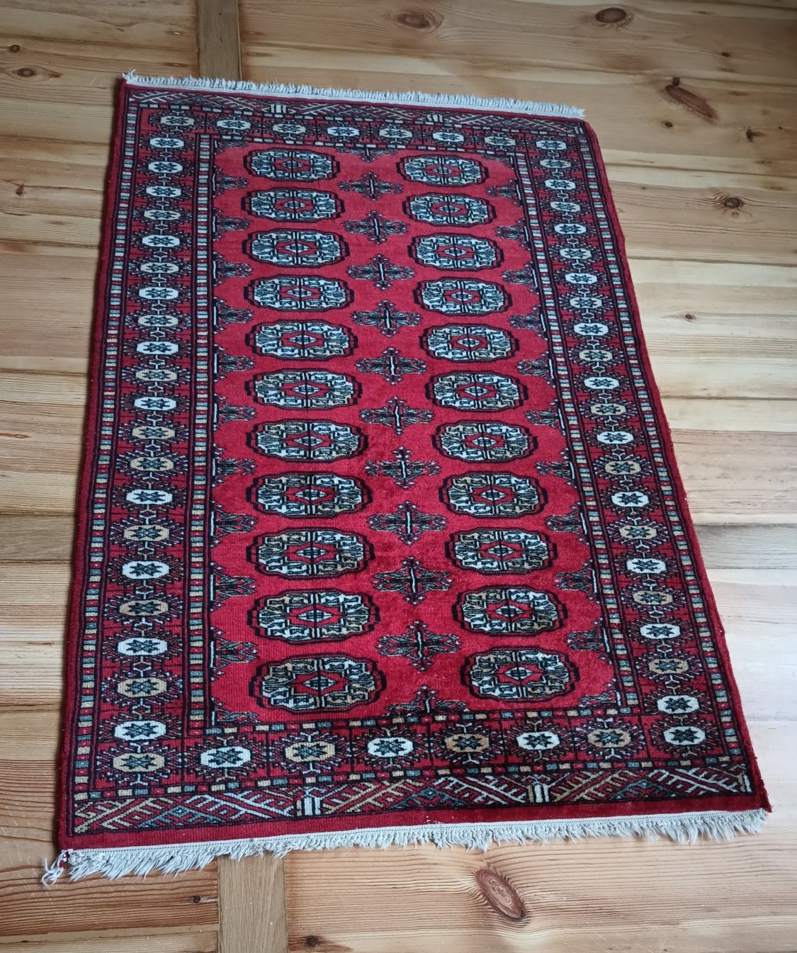 Dywan perski wełniany kilim kobierzec vintage Pakistan Buchara 95x170