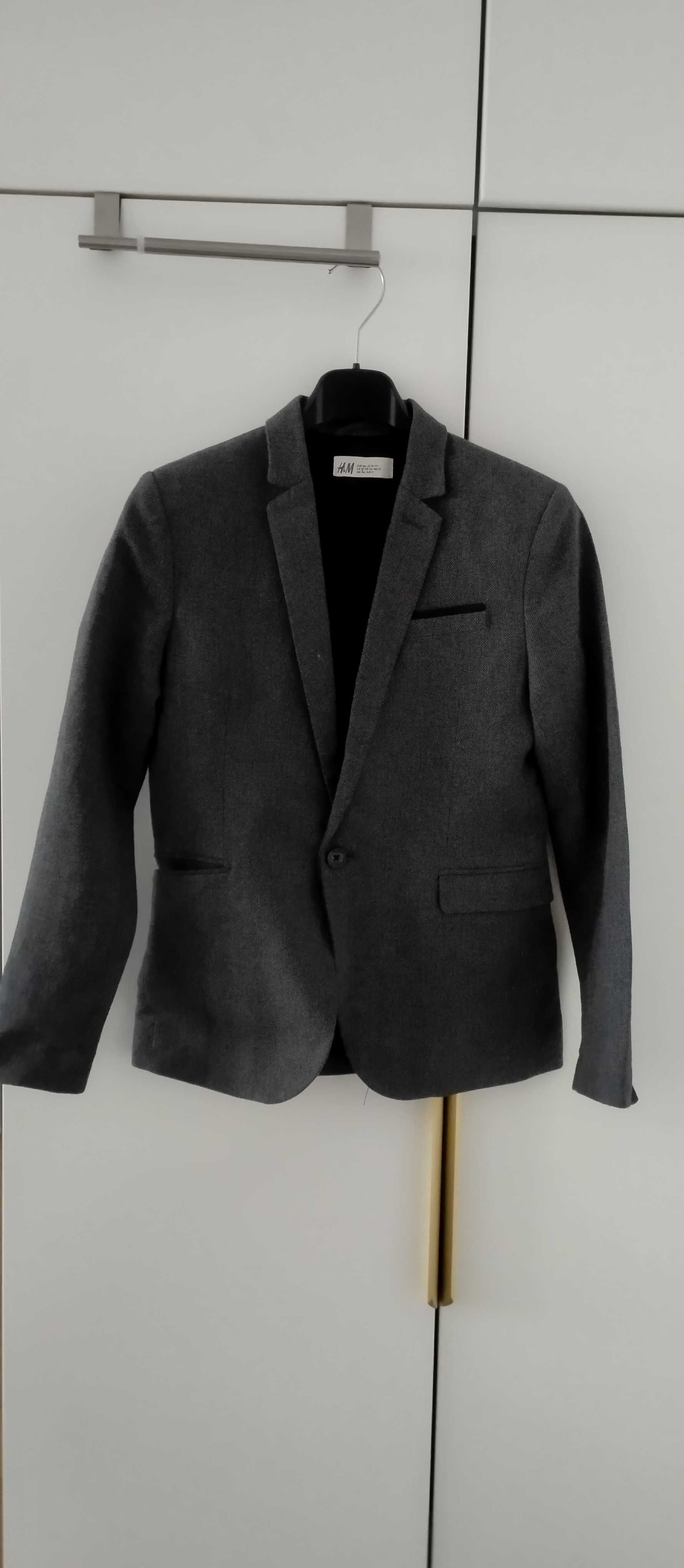 Marynarka elegancka dla chłopca szara 140/146 H&M