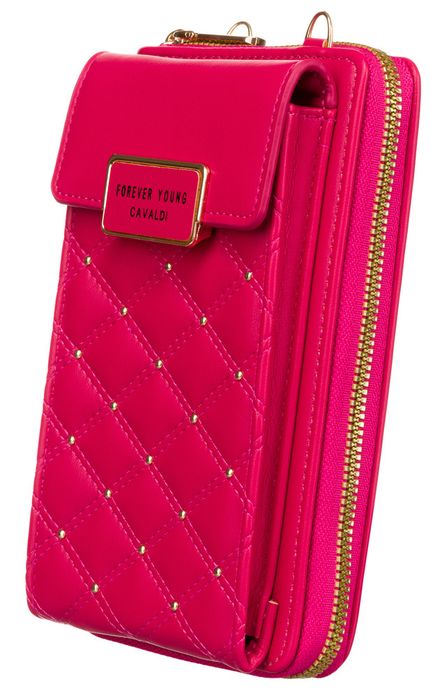 mini torebka-portfel damska ze skóry ekologicznej - 4u cavaldi