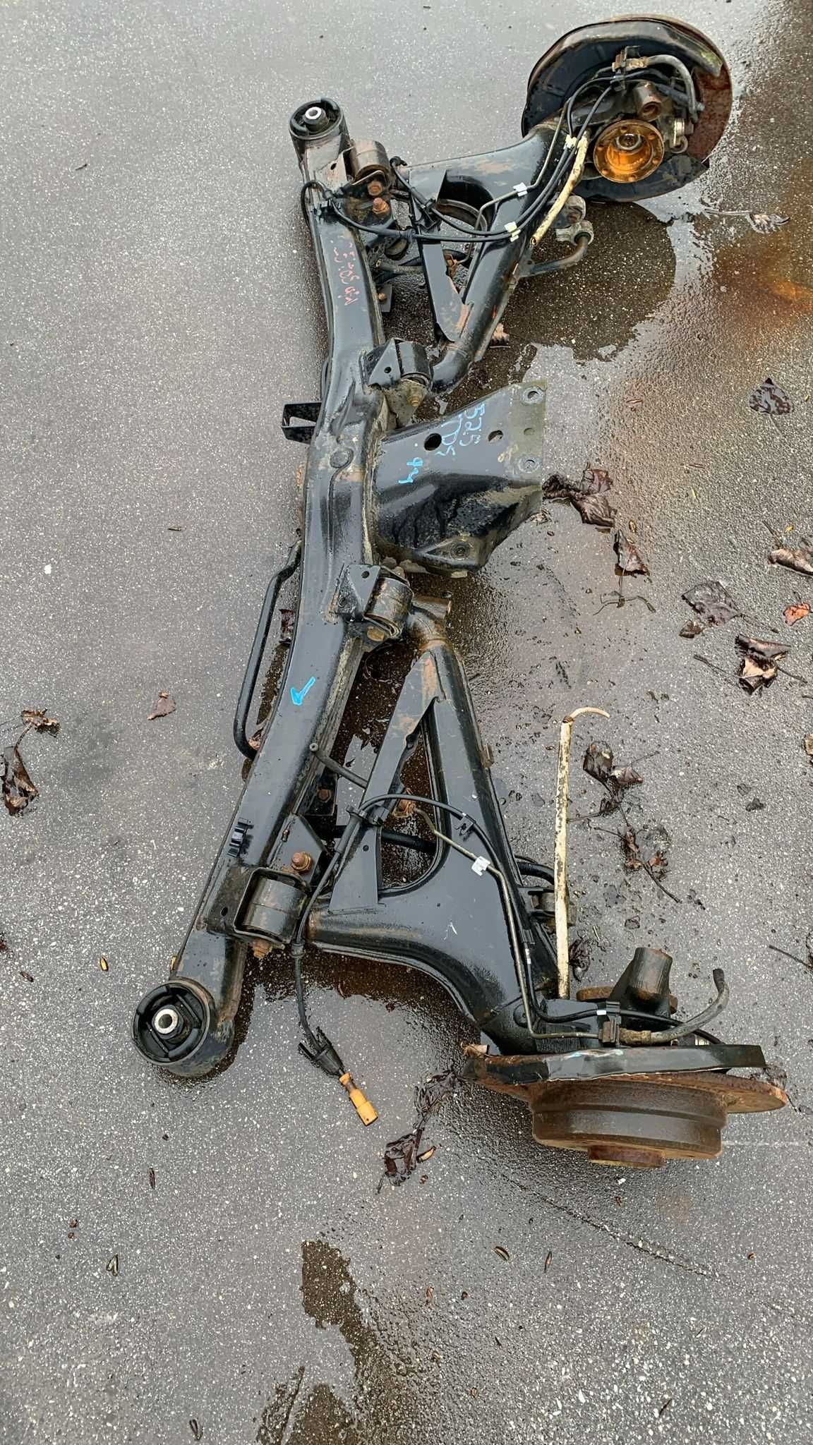 Eixo traseiro BMW E34 524TD