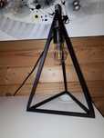 lampka nocna lampa biurkowa ozdobna loft industrialna E27