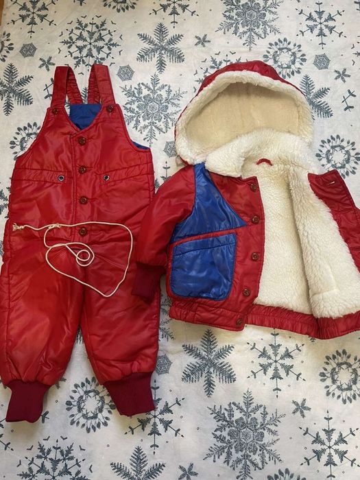 Дитячий зимовий комбінезон