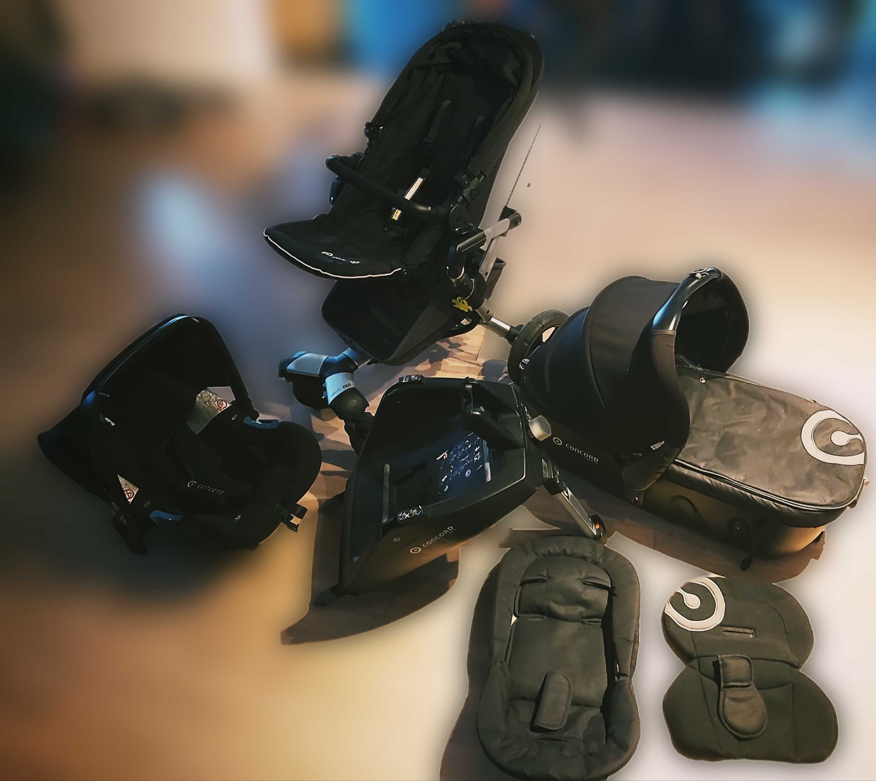 Wózek Concord Neo 3w1. Isofix.