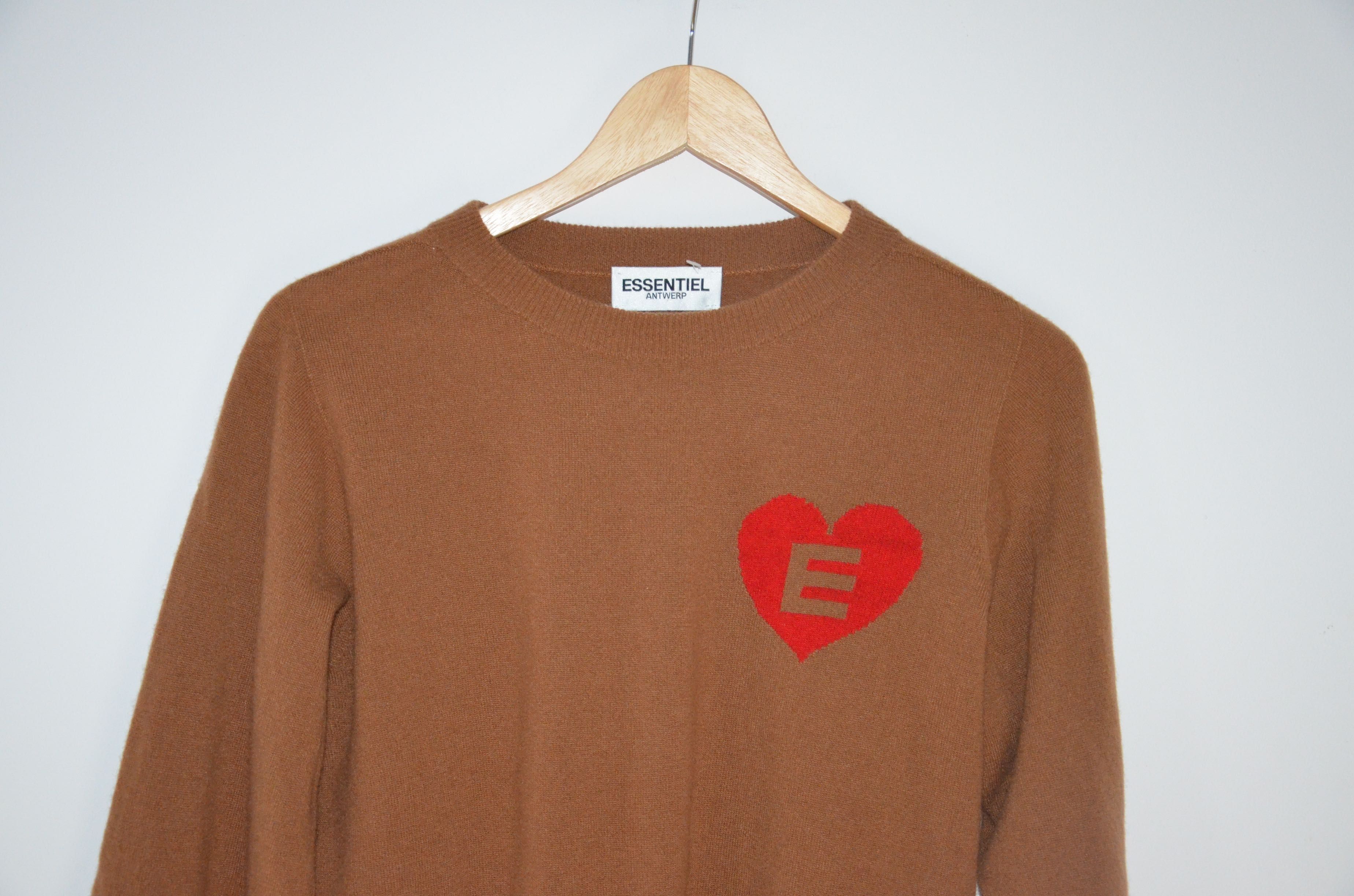 Essentiel Antwerp sweter r. S merinos extrafine/kaszmir