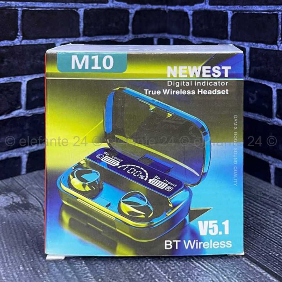 Оригинальный M10 TWS Bluetooth 5.1 HiFi Стерео Muisc с микрофоном