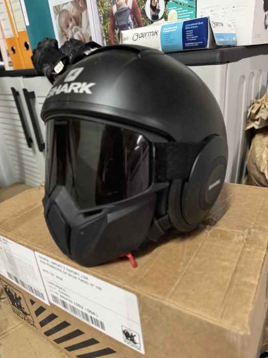 Capacete Shark Raw tamanho M