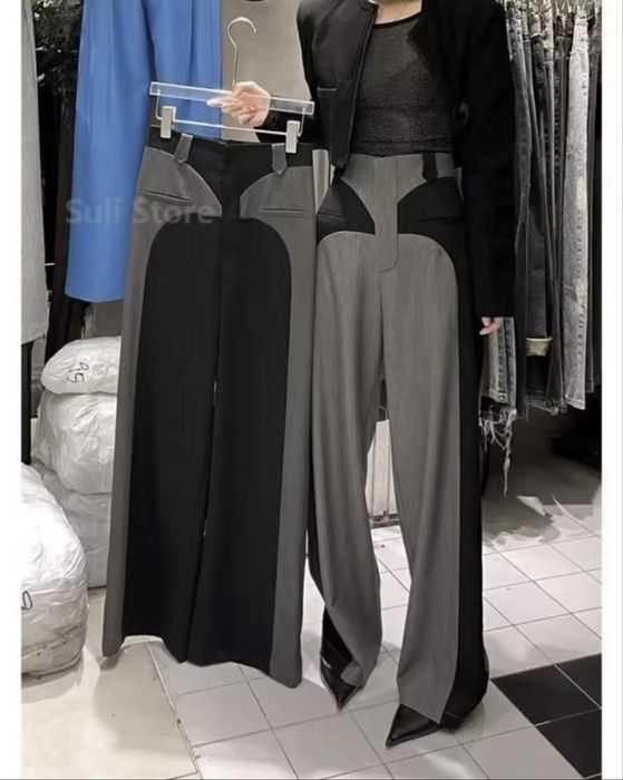 Штани сірого кольору