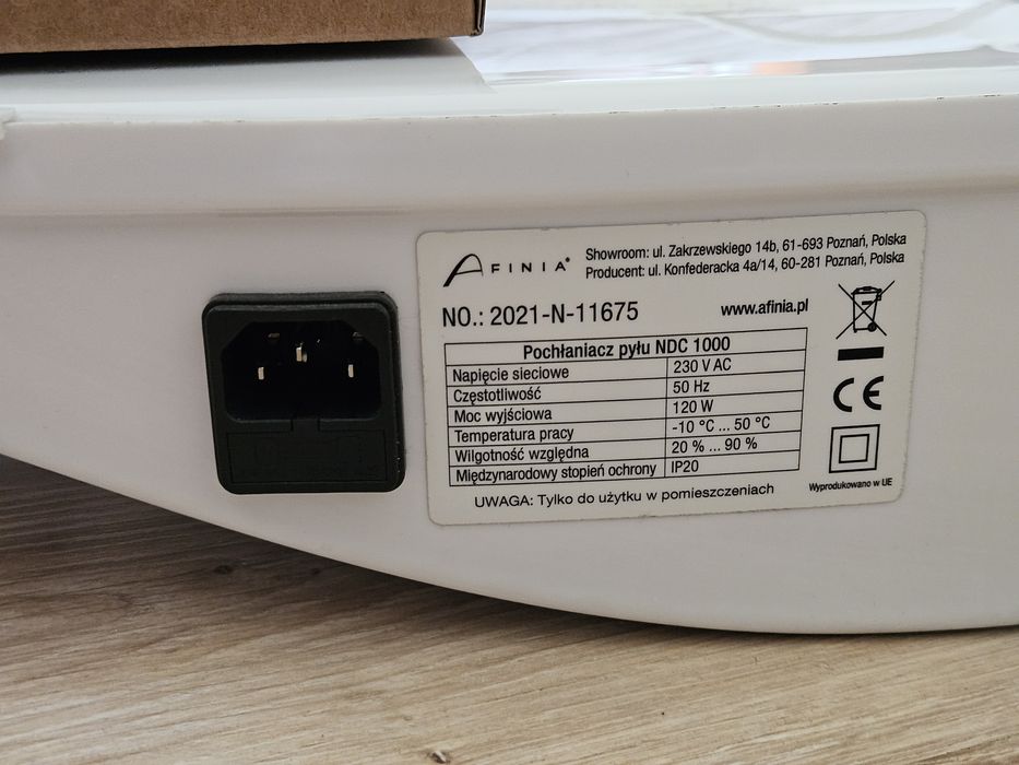 Afinia NDC 1000 pochłaniacz podblatowy - idealny