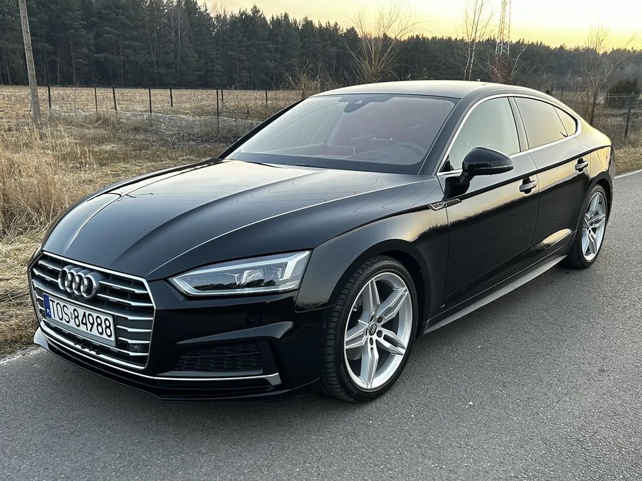 Audi A5 Sportback Audi A5 NIEMCY,Bezwypadkowy,S-line,Alcantara,kamera360,Full LED, Virt